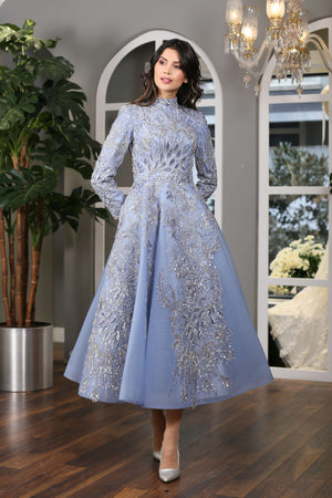 Midi Boy Abiye Elbise