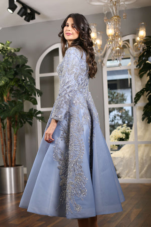 Midi Boy Abiye Elbise