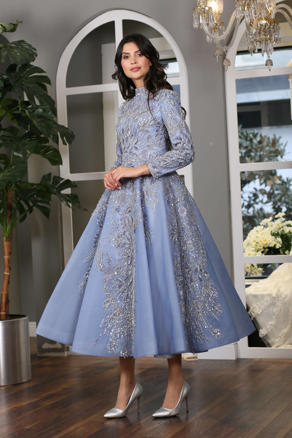 Midi Boy Abiye Elbise