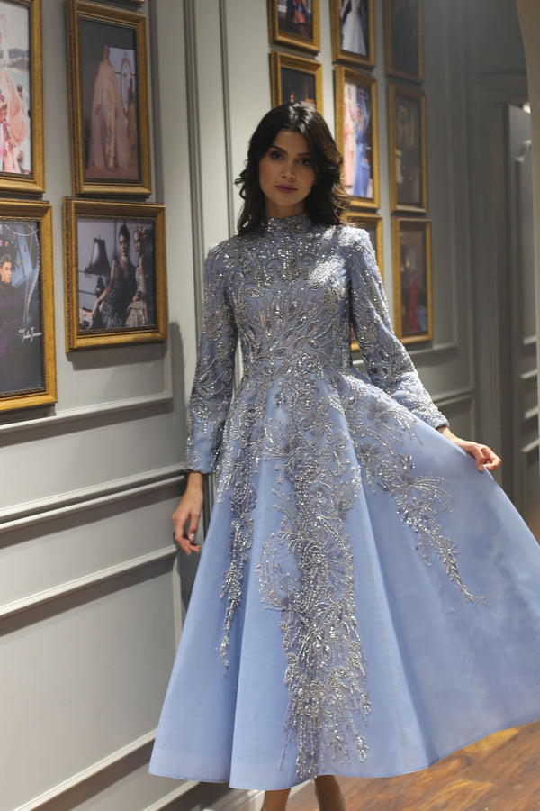 Midi Boy Abiye Elbise