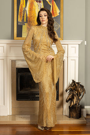 Gold Fish Evening Dresses