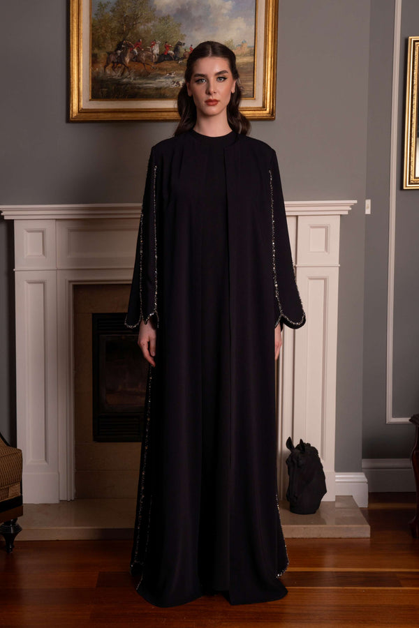 Abaya with Sleeve Details