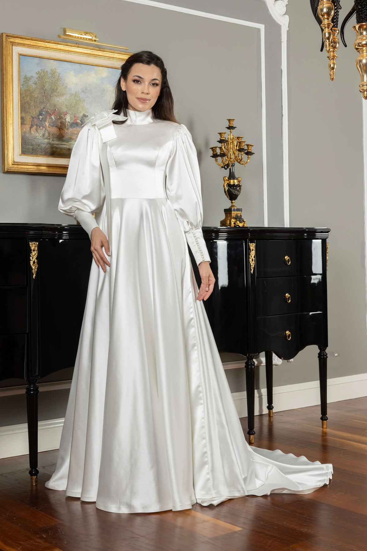 TATUM - Kurdeleli Nikah Elbisesi
