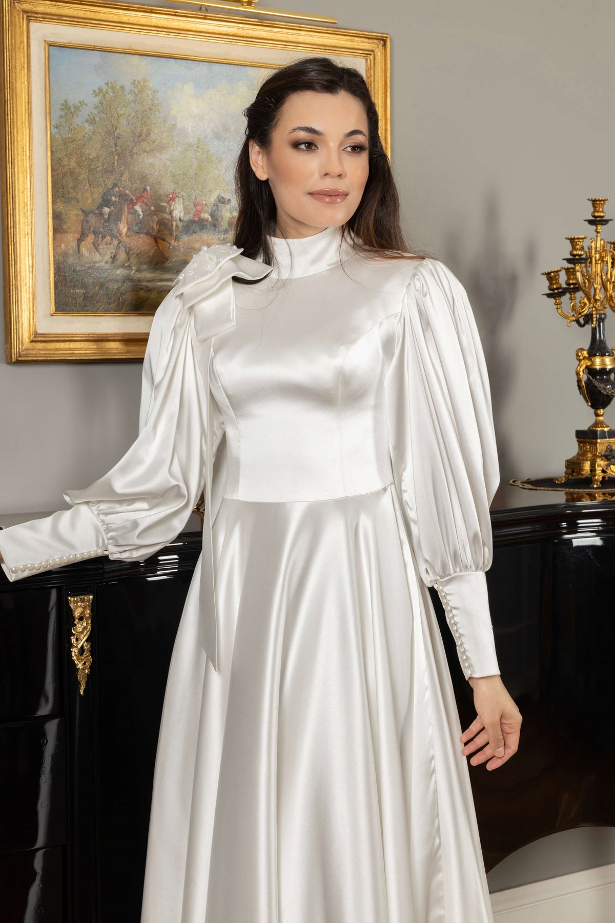 TATUM - Kurdeleli Nikah Elbisesi · 4
