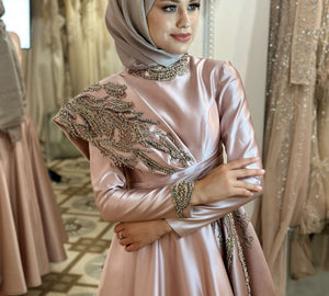 Romantik Pudra Abiye Nişanlık