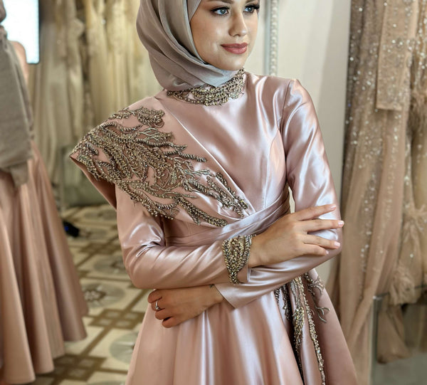 Romantik Pudra Abiye Nişanlık