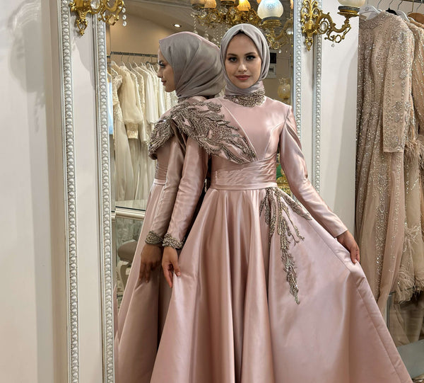 Romantik Pudra Abiye Nişanlık