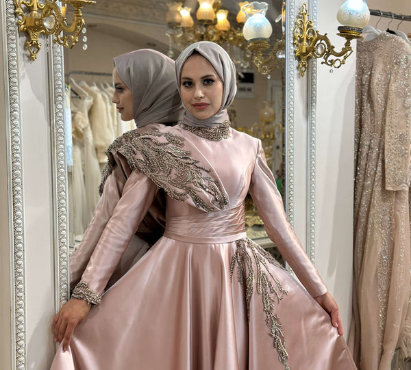 Romantik Pudra Abiye Nişanlık
