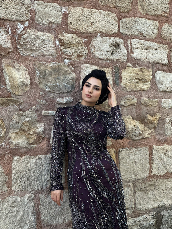 Pencil Fit Evening Gown