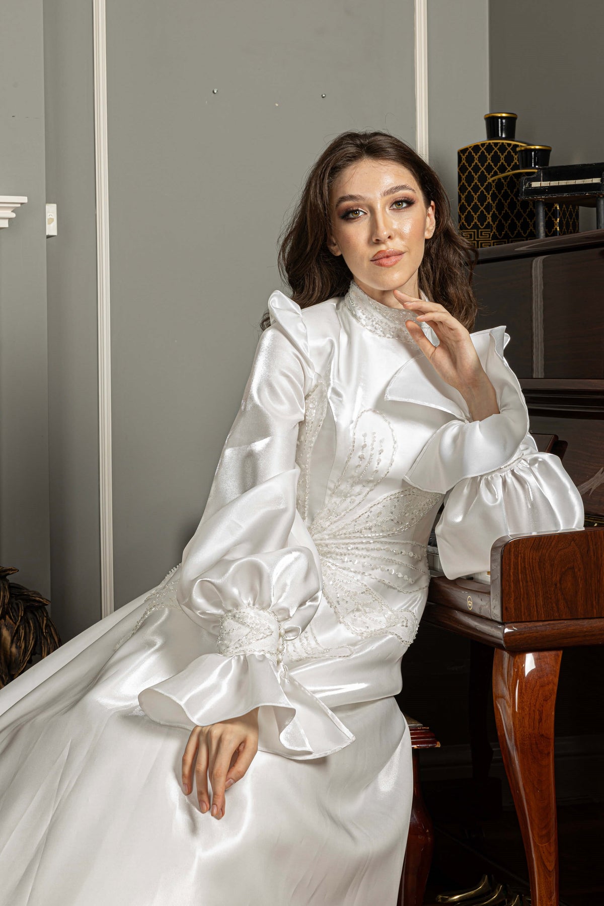 NERGİS - Romantik Nikah Elbisesi