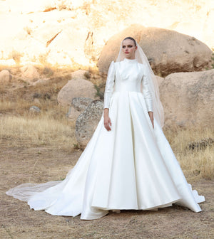 Simple Modest Wedding Dress