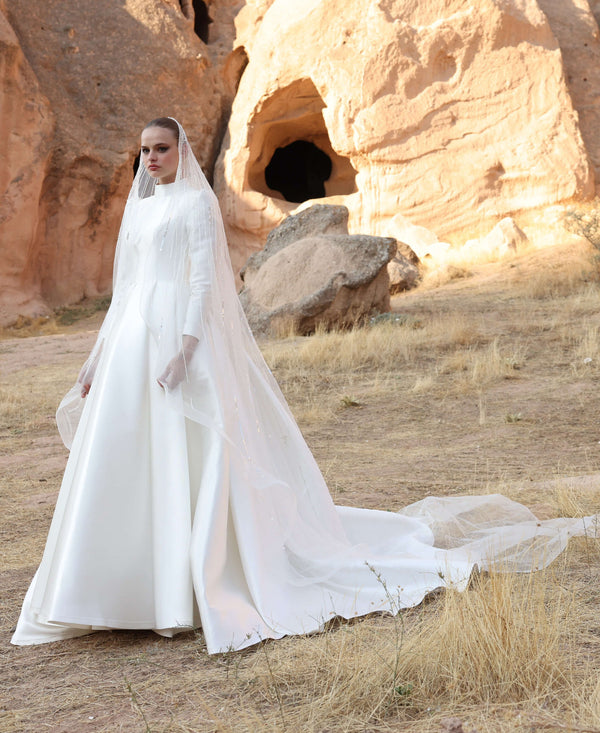 Simple Modest Wedding Dress