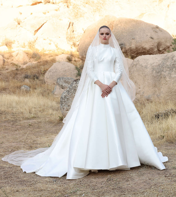 Simple Modest Wedding Dress