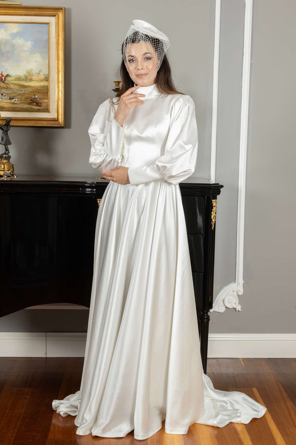 Simple Modest Wedding Dress