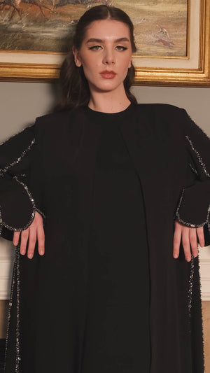 Abaya with Sleeve Details